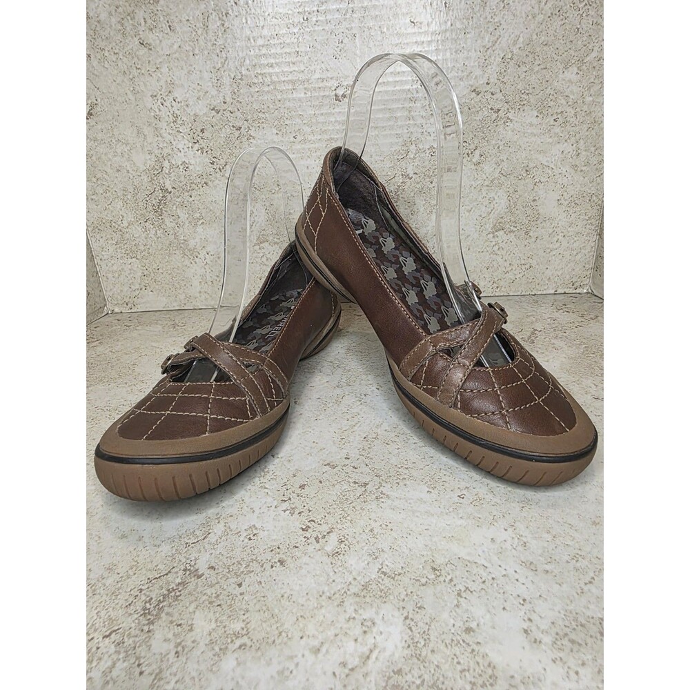 Merrell Mary Jane Shoes Women Sz 5.5 Adjustable Cross Strap Casual Comfort Flats